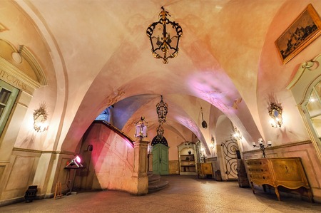 Interior of Swidnicka Basement - the heart of Wroclaw, Poland, Europe.