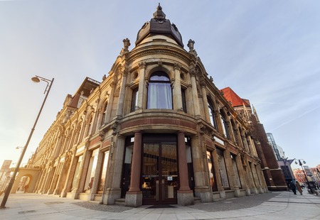 Ancient building in the centre of Wroclaw. Poland, Europe.のeditorial素材