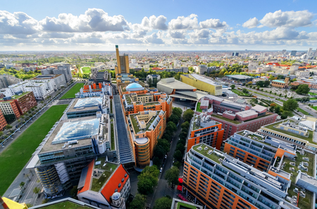 Landscape of the Berlin, Germany morning view.の写真素材
