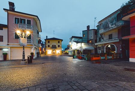 Colorfull square in the old sity of Europe.