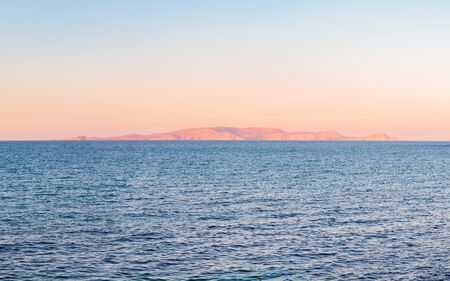 Amazing panorama scenery of Crete island.の写真素材