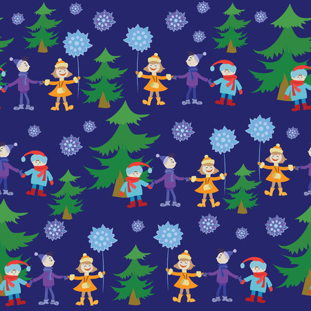 Christmas greeting card design concept.のイラスト素材