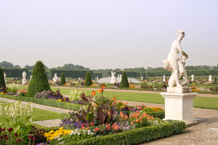 The Herrenhausen Gardens are located in Lower Saxonyのeditorial素材