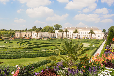 The Herrenhausen Gardens are located in Lower Saxonyのeditorial素材