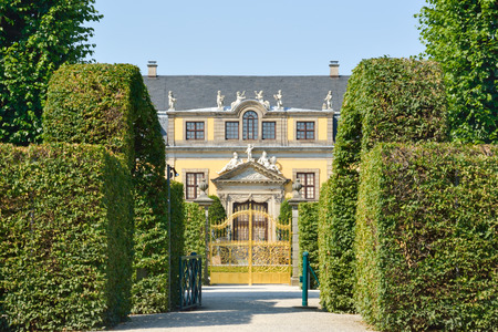 Royal Gardens at Herrenhausen are one of the most distinguished baroque formal gardens of Europeのeditorial素材