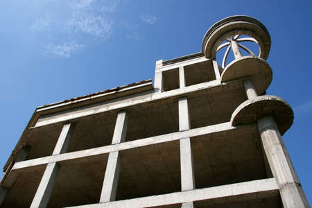 Unfinished buildingの写真素材