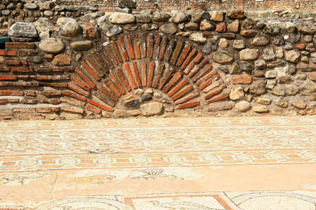 Ruins of the ancient city Heraclea, Macedonia.の写真素材