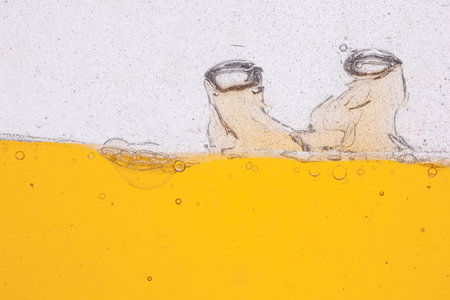 Liquid backgroundの写真素材