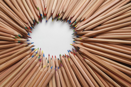 Coloured pencilsの写真素材
