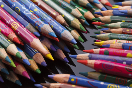 Coloured pencils