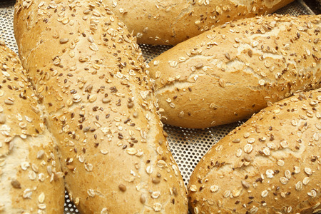 Bakery products in bakery shop
