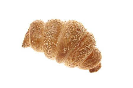 Bakery product photographed on isolated on white background