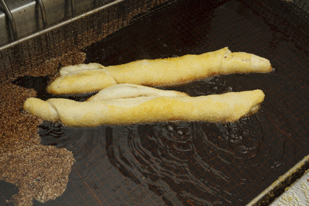 Making of bakery products in bakery shopの写真素材