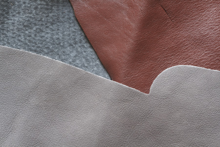 Leather backgroundの写真素材