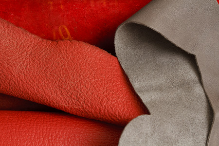 Leather backgroundの写真素材