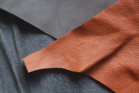 Leather backgroundの写真素材