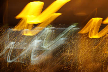 Background made up with camera and lights in motion.の写真素材