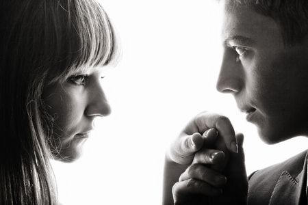 Couple theme. An image of man and woman.
