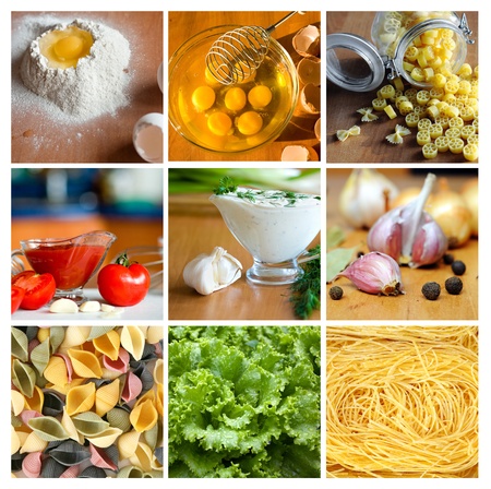 An image of set of various tasty products の写真素材