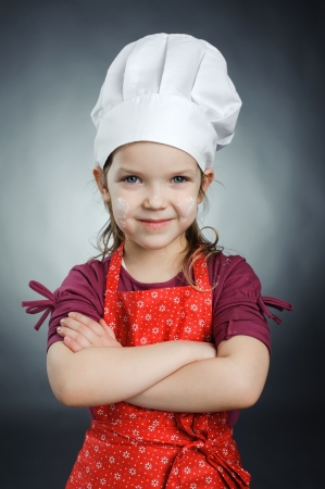 An image of a nice little chefの写真素材