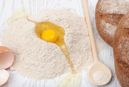 An image illustrating baking of the breadの写真素材