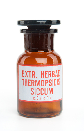 An image of medical bottle on white backgroundの写真素材