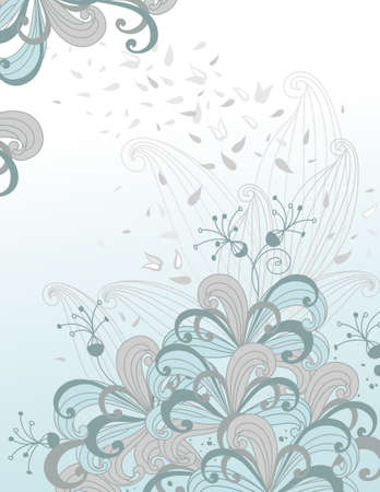 Abstract floral background for the design of textのイラスト素材