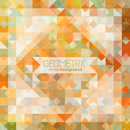 Mosaic grunge background with space for textのイラスト素材