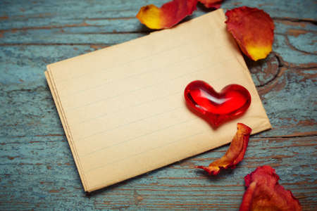 Valentines Day background with hearts の写真素材