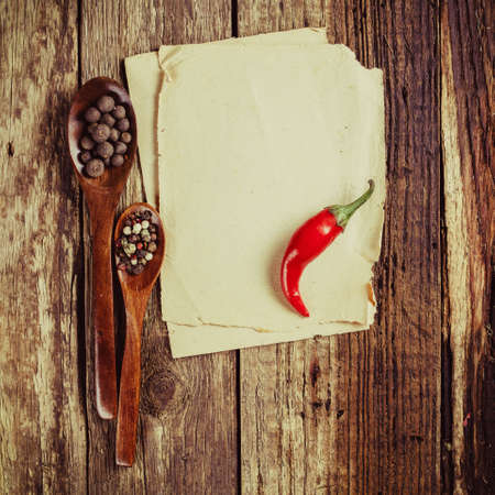 blank recipeの写真素材
