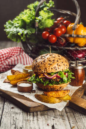 Hamburgerの写真素材