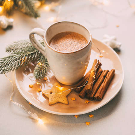 Cup of hot cocoa