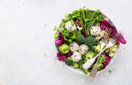 Vegetables with rice.の写真素材