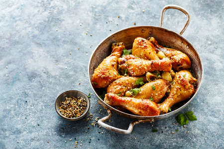 Spicy chicken legsの写真素材