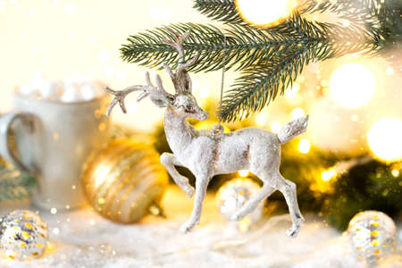 Christmas with festive decoration.の写真素材