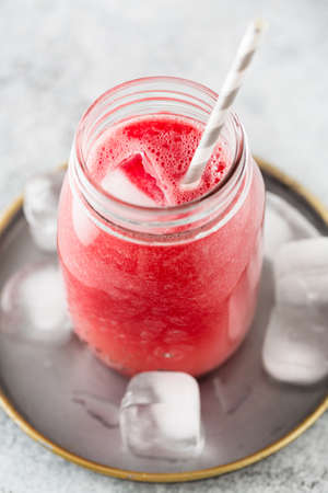 Refreshing summer drinkの写真素材