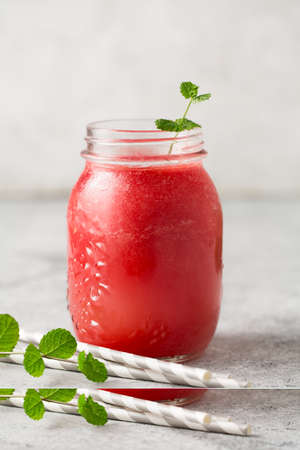Fresh Watermelon drinkの写真素材