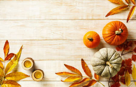 Autumn holiday backgroundの写真素材