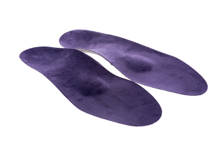 orthotics on a white background. Insert in shoes to support the footの写真素材