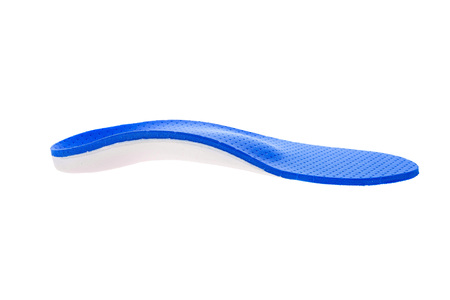 orthotics on a white background. Insert in shoes to support the footの写真素材