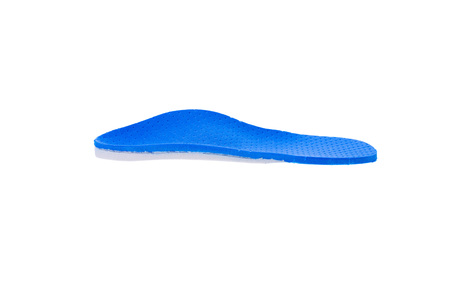 orthotics on a white background. Insert in shoes to support the footの写真素材