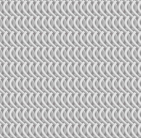 Monochrome abstract texture, vector seamless pattern