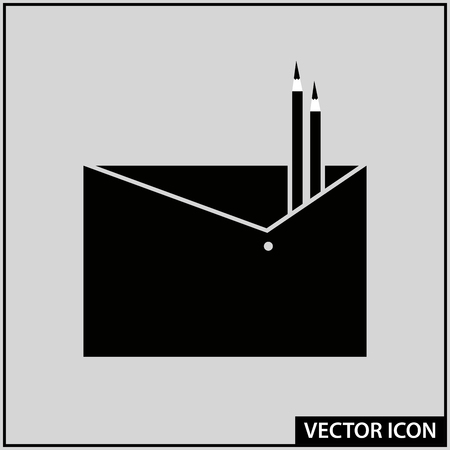 vector icon of art post messageのイラスト素材