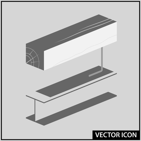 Vector icon of the interior element in the loft styleのイラスト素材