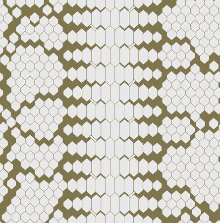 snake skin vector seamless textureのイラスト素材