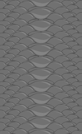 black mamba snake skin vector seamless textureのイラスト素材