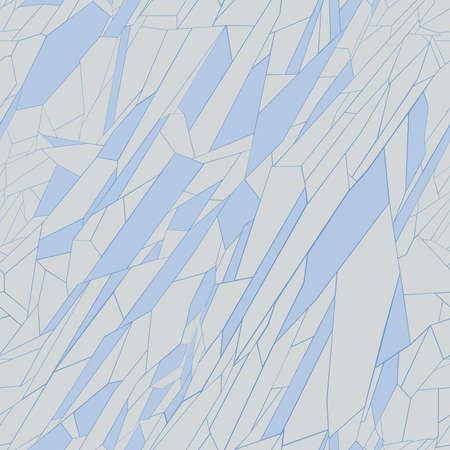 vector blue broken glass textureのイラスト素材