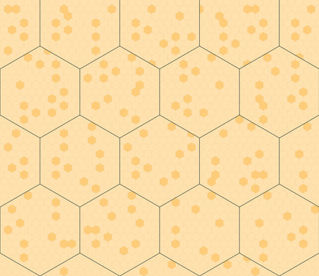 vector seamless colored texture honeycombのイラスト素材