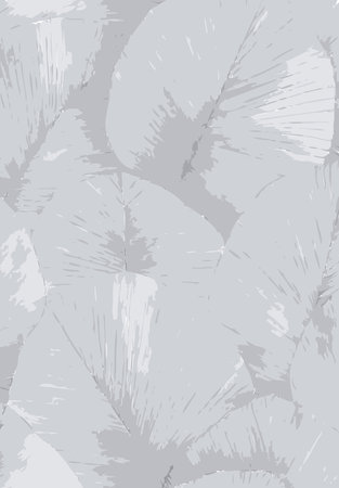 vector plant decorative texture of large leavesのイラスト素材