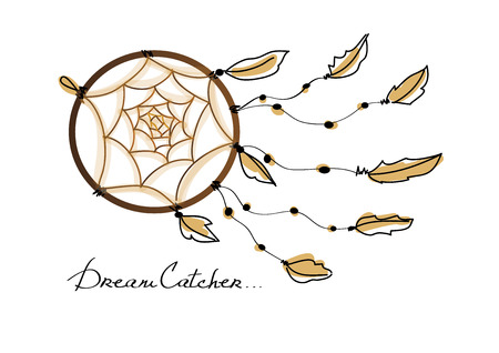 Illustration of dream catcherのイラスト素材